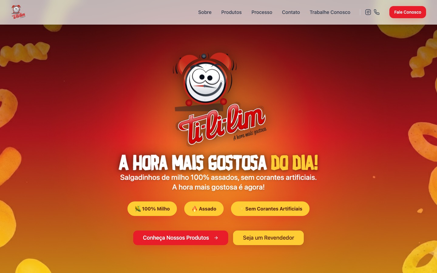 Site Ti-li-lim no computador